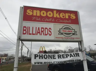 Lightbox Cabinet Signs Photo